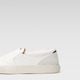 Buty slip-on męskie Gino Rossi LUCA-01 122AM 45 (30 cm) Białe (5904862697598) - obraz 4