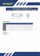 Винт М8х16 установочный (гужон) DIN916 оксид М Steelfix 20 шт (009000) - изображение 2