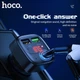 Автомобильный FM-трансмиттер модулятор Hoco E59 Promise |2USB, QC3.0, 18W/3.1A, BT5.0/MP3| Black - изображение 9