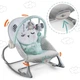 Колыбель-качалка с вибрацией детский шезлонг Ricokids 7324 Mint - изображение 3