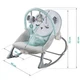 Колыбель-качалка с вибрацией детский шезлонг Ricokids 7324 Mint - изображение 8