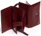 Женский кожаный кошелек Dr.Bond WMB-101 dark-red - изображение 2