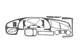 Накладки на Панель Приборов Карбон для Daewoo Lanos 1998-2017 гг - изображение 3