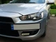 Подставка под номер (пластик) Черный мат для Mitsubishi Lancer X 2008- гг - изображение 3