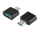 Адаптер перехідник OTG USB Type-C Black - изображение 2