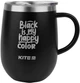 Термокухоль Kite Black Is My Happy Color 360 мл Чорний (K22-378-01-2) - зображення 1