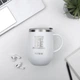 Термокухоль Kite Be Productive 360 мл Білий (K22-378-03-1) - зображення 4