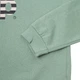 Женское Худи JEEP HOODED CROPPED SWEATSHIRT Striped Print Хаки L (O102609-E854 L) - изображение 4