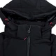 Женская Куртка CMP JACKET LONG ZIP HOOD Черный M (32K1516-U901 M) - изображение 3