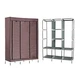 Тканевый шкаф для одежды и обуви Storage Wardrobe Original Складной каркасный шкаф из ткани для вещей - изображение 4