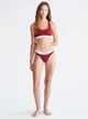Бюстгальтер без косточек хлопковый Calvin Klein Underwear 245946320 M Красный (1159775171) - изображение 4