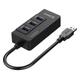 USB-хаб ORICO HR01-U3-V1-BK-BP Black (CA912742) - зображення 2