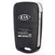 Викидний корпус ключа на 3 кнопки KIA K2, K5, Ceed, Cerato, Sportage, Hyundai I20, I30, IX35, I35, Elantra (середнє лезо TOY40) - зображення 2
