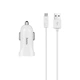 Автомобильное зарядное устройство Hoco Z2 Car charger set with Micro cable 1USB 1.5A White - изображение 1