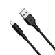 Кабель Hoco X25 Soarer charging data cable for Lightning Black - изображение 1
