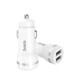 АЗУ Hoco Z27 Staunch dual port in-car charger 2USB 2.4A White - изображение 1