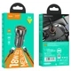 Автомобильное зарядное устройство для Hoco Z46 Blue shield QC3.0 18W кабель Type-C, Grey - изображение 4