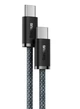 Кабель Baseus Dynamic Series Fast Charging Data Cable Type-C to Type-C 100W 2m Slate Gray - изображение 2