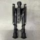 Сошки Harris Bipod S-BRM-MLOK, 152-229 мм, шарнірна база, підпружинені ніжки з гумовими наконечниками (242667) - зображення 6
