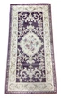 Классический ковер Flower 0.7x1.4 м. LILAC P659B - изображение 1
