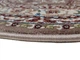 Классический ковер с иранским дизайном Iranian Star 1,2х1,8 м. Овал BROWN 3419A - изображение 6