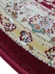 Классический ковер с иранским дизайном Iranian Star 1,2х1,8 м. Овал RED 2661A - изображение 6