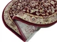 Классический ковер с иранским дизайном Iranian Star 0,8х1,5 м. Овал RED 4130A - изображение 7