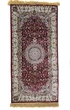 Класичний килим із поліестеру SILK STAR 1х2 м. RED 1862C - зображення 1