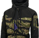 Куртка толстовка (Худі) Rogue Hoodie (Fullzip) Helikon-Tex Black Tiger Stripe XL Тактична чоловіча - зображення 6