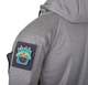 Куртка толстовка (Худі) Urban Tactical Hoodie (Fullzip) Helikon-Tex Grey Melange XL (Фулзіп) Тактична чоловіча - зображення 8