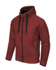 Куртка толстовка (Худи) Covert Tactical Hoodie (Fullzip) Helikon-Tex Red Melange M Тактическое мужское - изображение 1