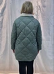 Женская демисезонная куртка Vivilona (Max Mara) 2319 Оливковый S - изображение 3
