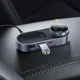 Автомобильный FM-трансмиттер (модулятор) на солнечной батарее BASEUS Solar Car Wireless FM/MP3 TF, USB, AUX, Type-C Черный - изображение 4