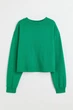 Світшот H&M пд8450 зелений 170 - изображение 3