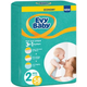 Підгузки дитячі Evy Baby Mini Jumbo 2 (3-6 кг), 58 шт - зображення 1