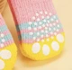Носки с антискольжением для собак хлопок "Pink and Yellow" Size M - изображение 4