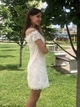 Женское платье с гипюра Poliit 8484 белый 38 - изображение 4