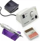 Фрезер для маникюра Nail Drill Pro ZS-602 65 Вт 45 000 оборотов с педалью и насадками Белый - изображение 1