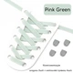 Эластичные плоские шнурки для обуви FASTLACES T14-1Х Pink Green - изображение 1