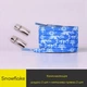 Эластичные плоские шнурки для обуви FASTLACES T99-3 Snowflake - изображение 1