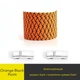 Эластичные плоские шнурки для обуви FASTLACES T99-6 Orange Black Point - изображение 1