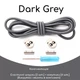 Круглі еластичні шнурки для взуття FASTLACES T8-2 Dark Grey - зображення 1