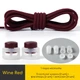 Эластичные круглые шнурки для обуви FASTLACES T1-8A Wine Red - изображение 1
