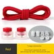 Эластичные круглые шнурки для обуви FASTLACES T1-8A Red - изображение 1