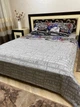 Постільна білизна бавовняна Місто Євро Простирадло на гумці 160x200х20 Бязь Сіра 70 х 70 - зображення 5