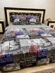 Постільна білизна бавовняна Місто Євро Простирадло на гумці 160x200х20 Бязь Сіра 70 х 70 - зображення 7