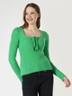 Джемпер женский Colin's CL1062222GRN M Green (8683197508065) - изображение 4