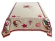Скатерть гобеленовая новогодняя Lefard "SANTA CLAUS" 140x140 см (732-185) - изображение 3