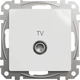 Кінцева TV розетка Schneider Electric 4дБ Sedna Design Біла (SDD111471) - зображення 1