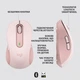 Мишка Logitech Signature M650 L Wireless Rose (910-006237) - изображение 6